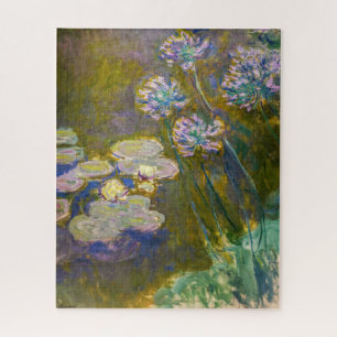 Claude Monet - Seerosen und Agapanthus Puzzle