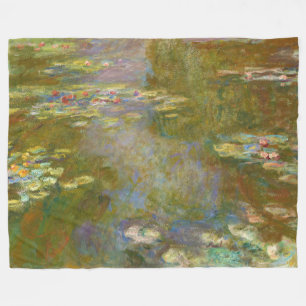 Claude Monet - Seerosenteich 1917 Fleecedecke
