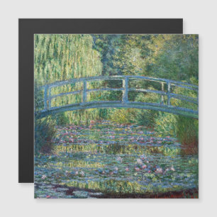 Claude Monet - Seerosenteich, Grüne Harmonie Magnetkarte
