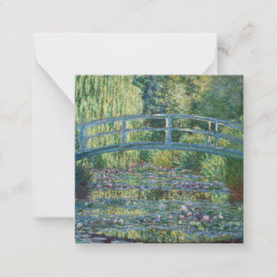 Claude Monet - Seerosenteich, Grüne Harmonie Mitteilungskarte