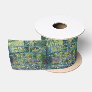 Claude Monet - Seerosenteich, Grüne Harmonie Satinband