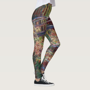 Claude Monet - Seerosenteich, Rosa Harmonie Leggings