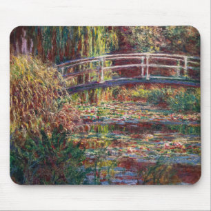Claude Monet - Seerosenteich, Rosa Harmonie Mousepad