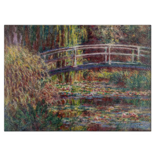 Claude Monet - Seerosenteich, Rosa Harmonie Schneidebrett