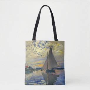 Claude Monet - Segelboot in Le Petit-Gennevilliers