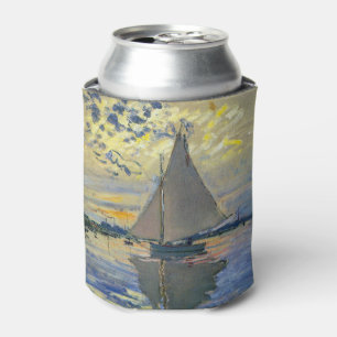 Claude Monet - Segelboot in Le Petit-Gennevilliers Dosenkühler