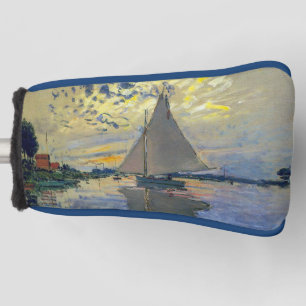 Claude Monet - Segelboot in Le Petit-Gennevilliers Golf Headcover
