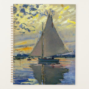 Claude Monet - Segelboot in Le Petit-Gennevilliers Planer