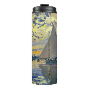 Claude Monet - Segelboot in Le Petit-Gennevilliers Thermosbecher