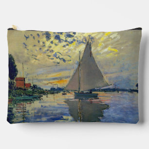 Claude Monet - Segelboot in Le Petit-Gennevilliers Zubehörtasche