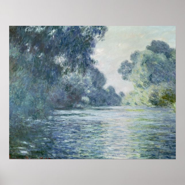 Claude Monet | Seine-Abteilung in der Nähe von Giv Poster (Vorne)