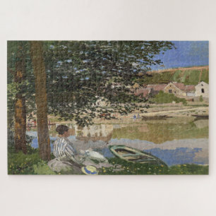 Claude Monet – Seine bei Bennecourt 1868 Puzzle