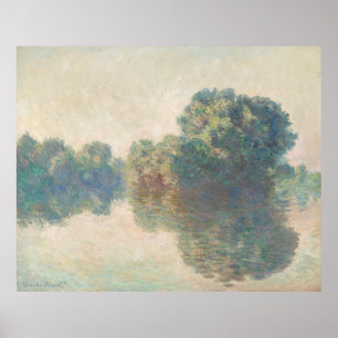 Claude Monet   Seine in Giverny - 1897 Poster