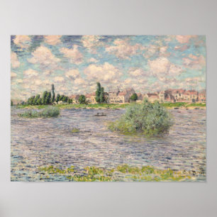 Claude Monet   Seine in Lavacourt Poster