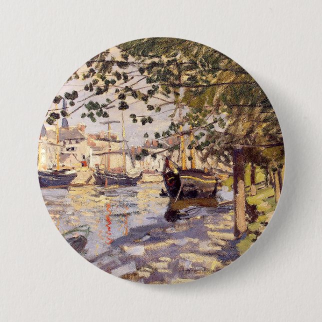 Claude Monet. Seine in Rouen Button (Vorderseite)