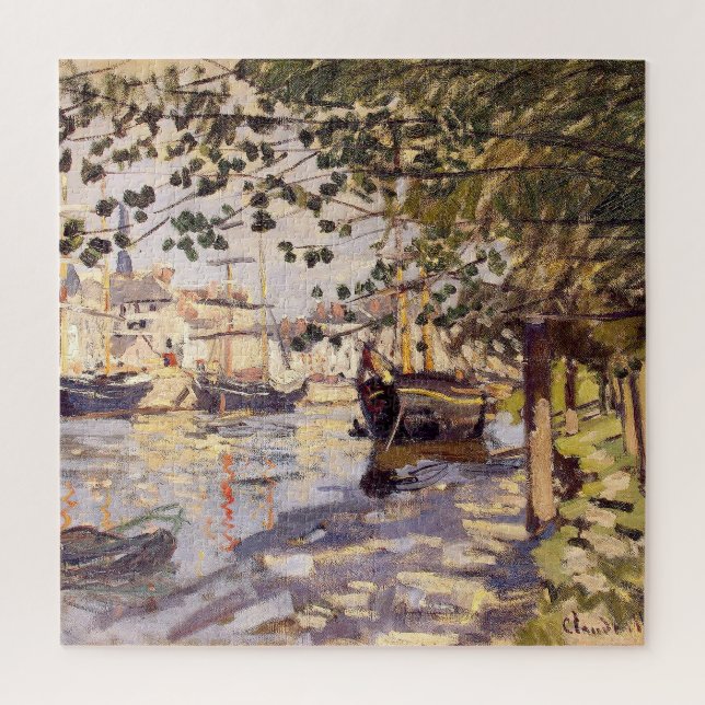 Claude Monet. Seine in Rouen Puzzle (Vertikal)
