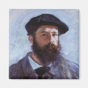 Claude Monet Self-Portrait Magnet