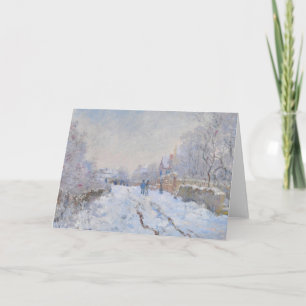 Claude Monet // Snow at Argenteuil Karte