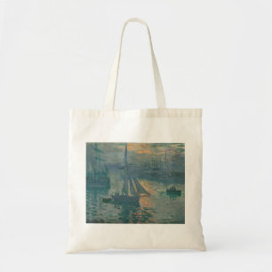 Claude Monet Sonnenaufgang Marine Segelboot Impres Tragetasche