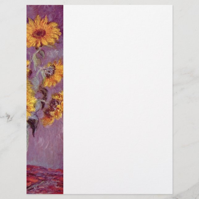 Claude Monet // Sonnenblumen (Vorderseite)