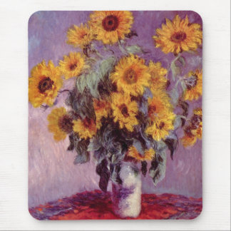 Claude Monet // Sonnenblumen Mousepad