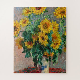 Claude Monet - Sonnenblumen Puzzle