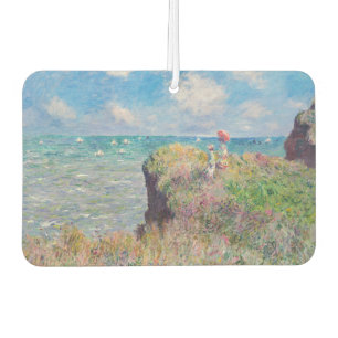 Claude Monet - Spaziergang auf der Klippe in Pourv Autolufterfrischer