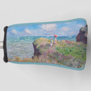 Claude Monet - Spaziergang auf der Klippe in Pourv Golf Headcover