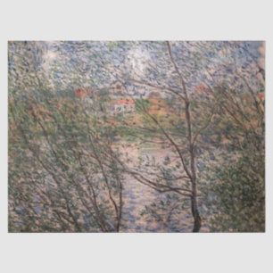 Claude Monet - Springtime durch die Zweige Seidenpapier