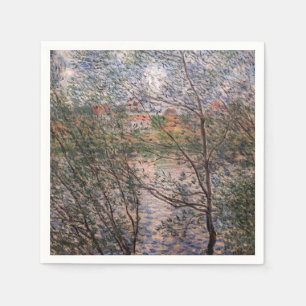 Claude Monet - Springtime durch die Zweige Serviette