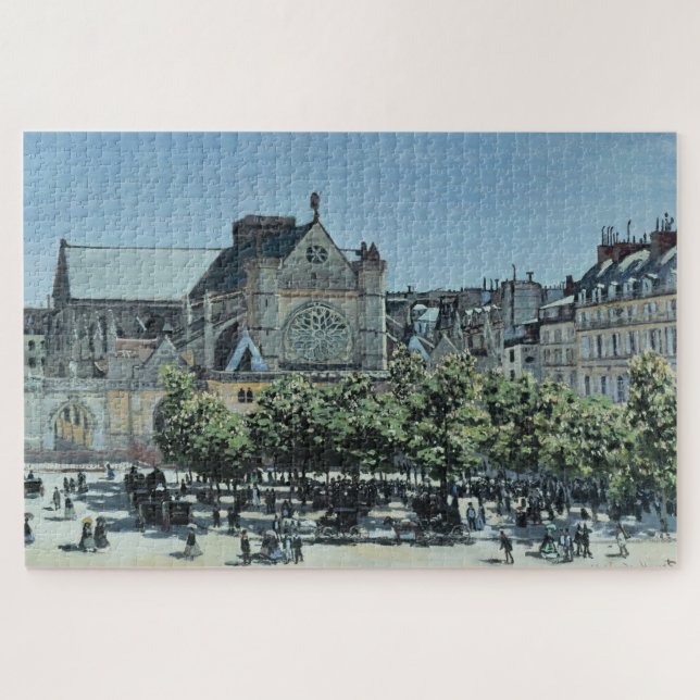 Claude Monet St. Germain l’Auxerrois Puzzle (Horizontal)