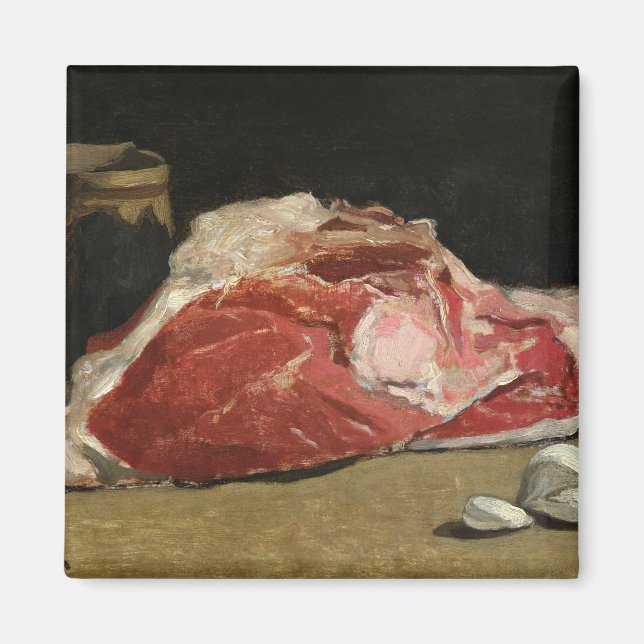Claude Monet | Still Life, the Joint of Meat Magnet (Vorne)