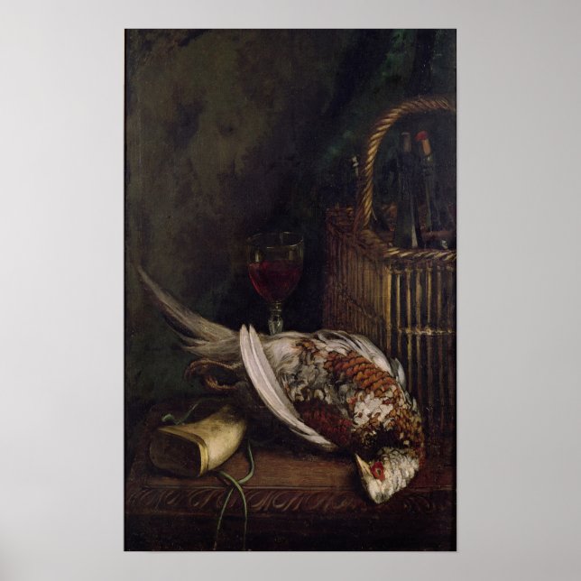 Claude Monet | Still Life with a Pheasant, c.1861 Poster (Vorne)