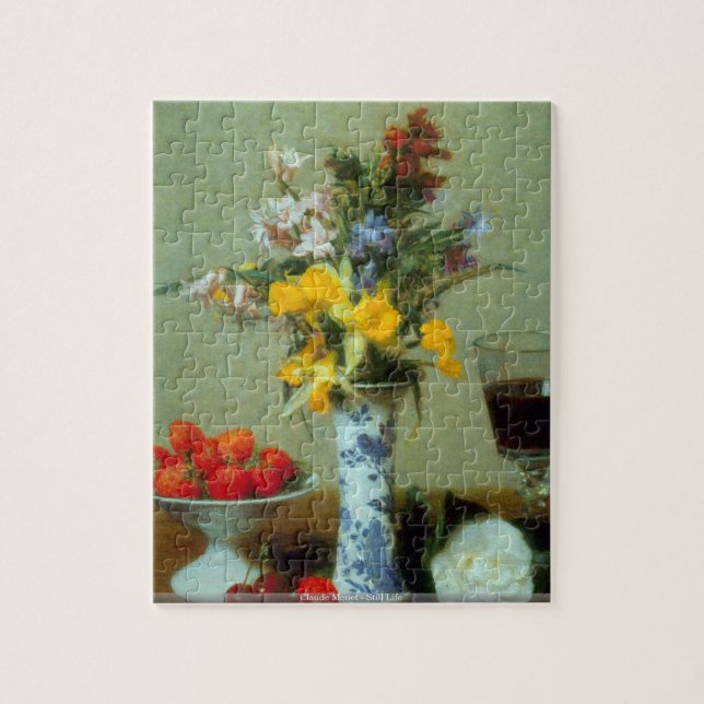 Claude Monet - Stilllebenpuzzlespiel Puzzle (Vertikal)