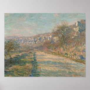 Claude Monet - Straße von La Roche-Guyon Poster