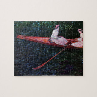 Claude Monet - Sturm im Seepuzzlespiel Puzzle