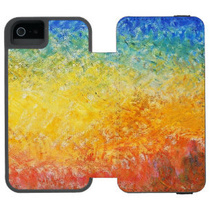 Claude Monet Sunset in Venedig Impressionist Art Incipio Watson™ iPhone 5 Geldbörsen Hülle