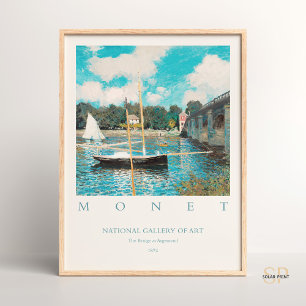 Claude Monet The Bridge bei der argentinischen Kun Poster