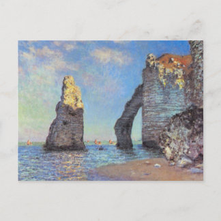 Claude Monet // The Cliffs of Etretat Postkarte