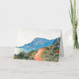 Claude Monet The Corniche bei Monaco Karte