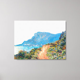Claude Monet The Corniche bei Monaco Leinwanddruck