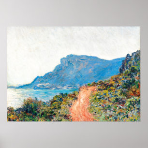 Claude Monet The Corniche bei Monaco Poster