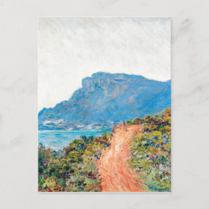 Claude Monet The Corniche bei Monaco Postkarte