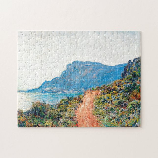 Claude Monet The Corniche bei Monaco Puzzle (Horizontal)