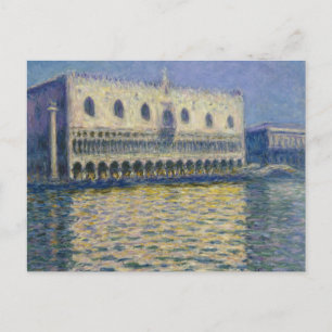Claude Monet - The Doges Palace Postkarte