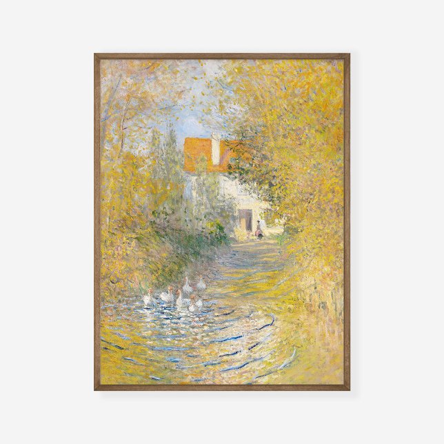 Claude Monet The Duck Pond Malerei Art Print Poster (Von Creator hochgeladen)