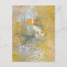 Claude Monet The Duck Pond Malerei Art Print Postkarte