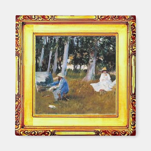 Claude Monet, The Edge of a Wood Magnet (Vorne)