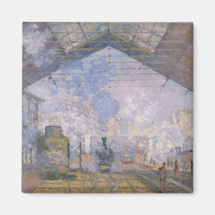 Claude Monet   The Gare St. Lazare, 1877 Magnet