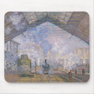 Claude Monet  The Gare St. Lazare, 1877 Mousepad